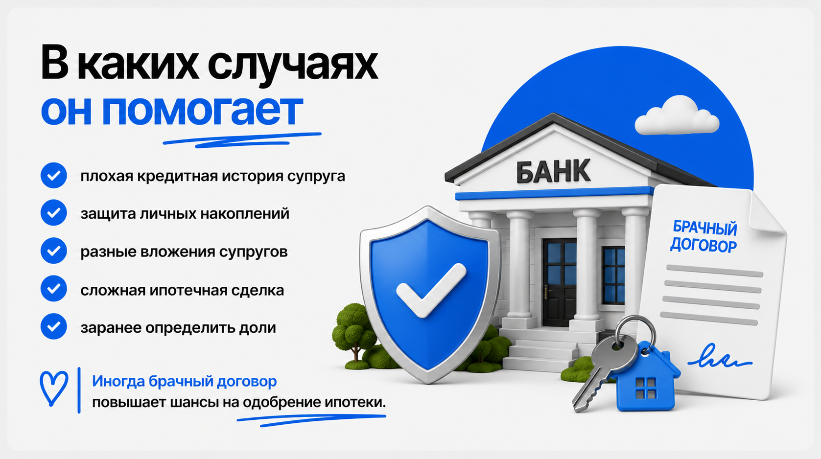 Брачный договор при ипотеке