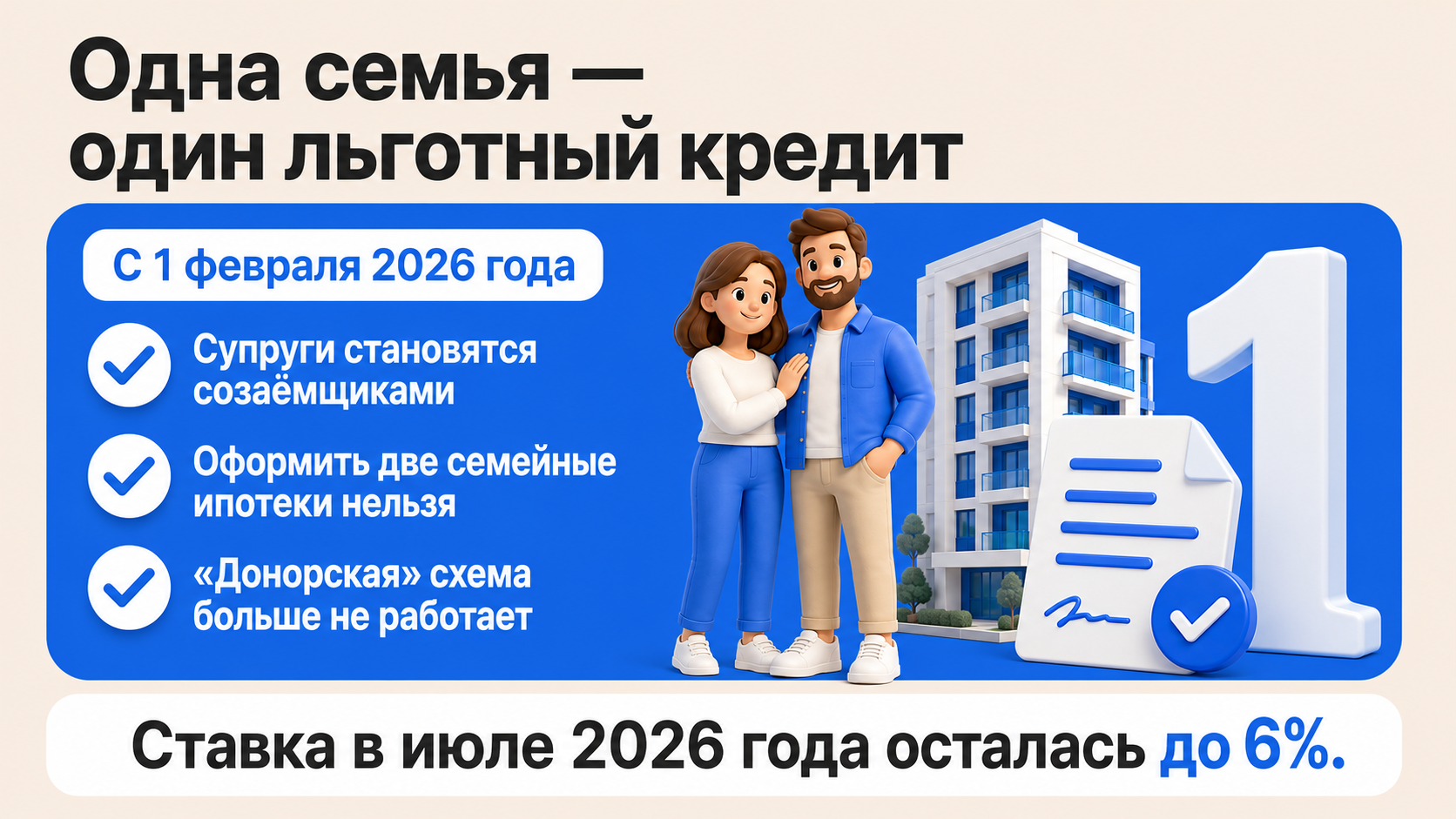семейная ипотека