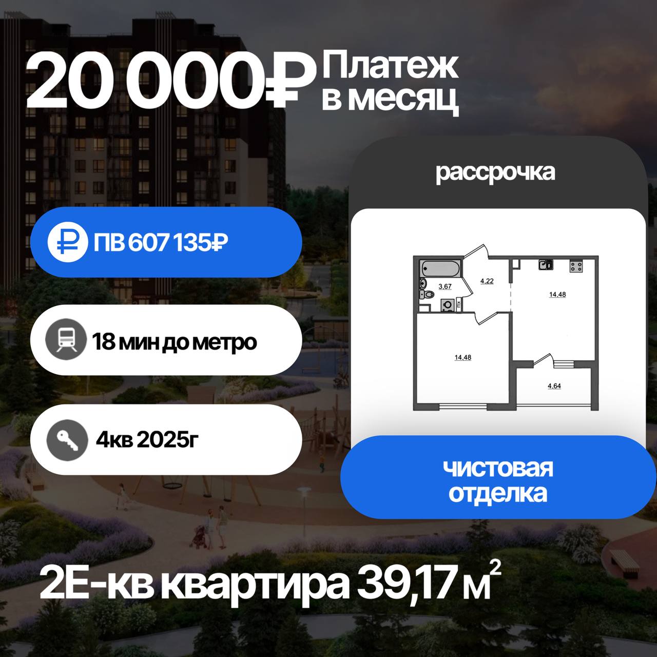 Топ Планировок Недели: Выбор Квартир в Петербурге — июнь 2024, Выпуск 2