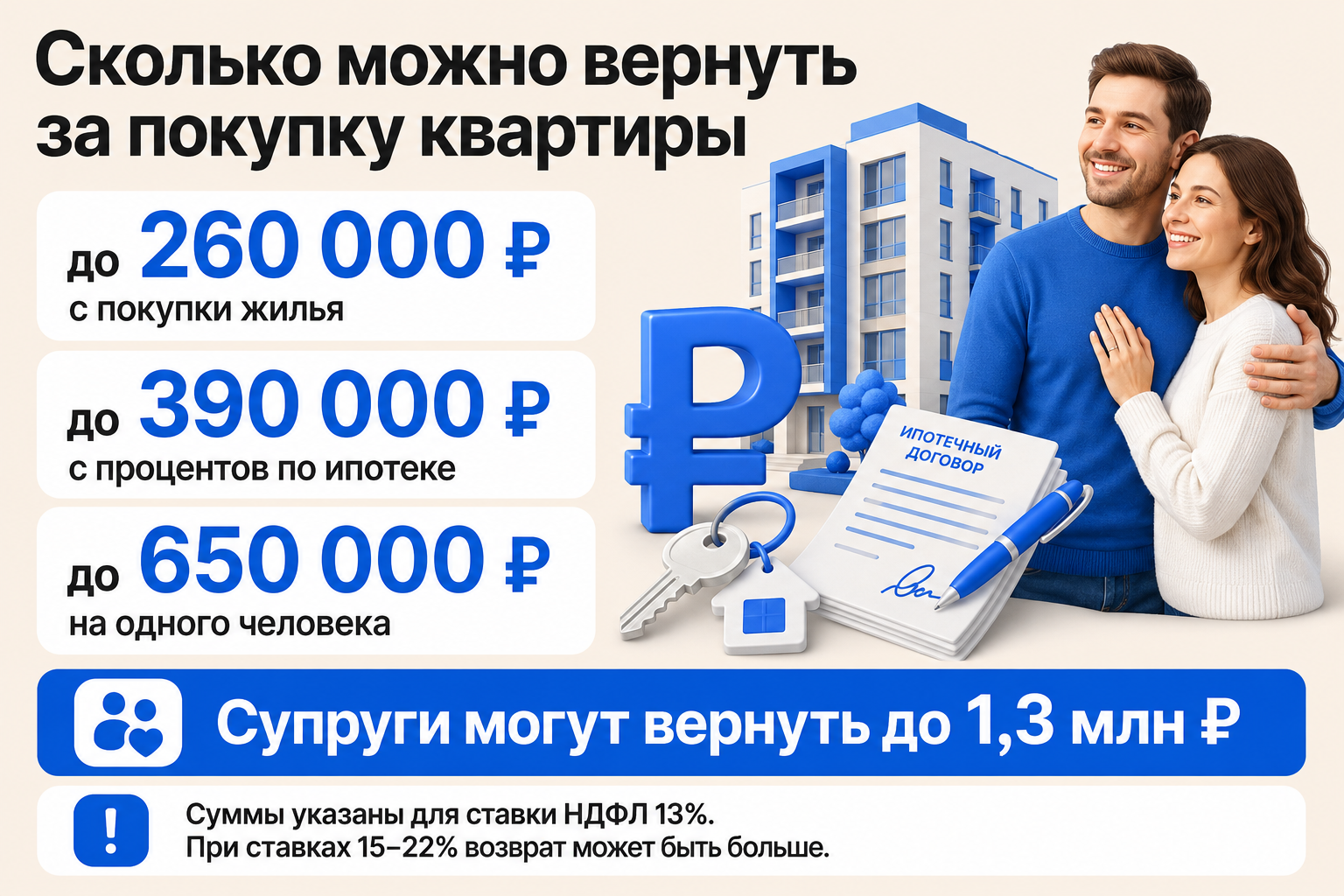вычет при покупке квартиры