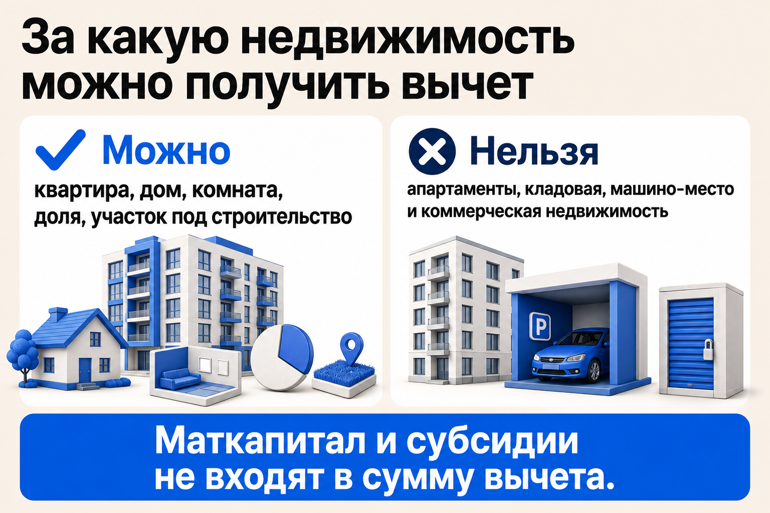 вычет при покупке квартиры