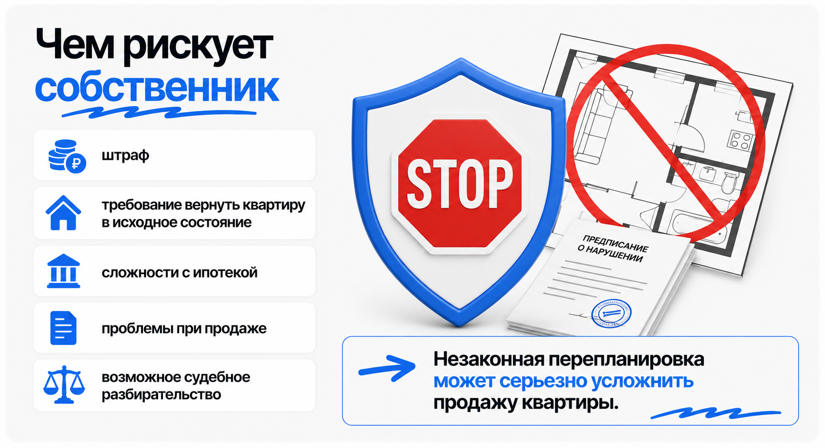 Как узаконить перепланировку