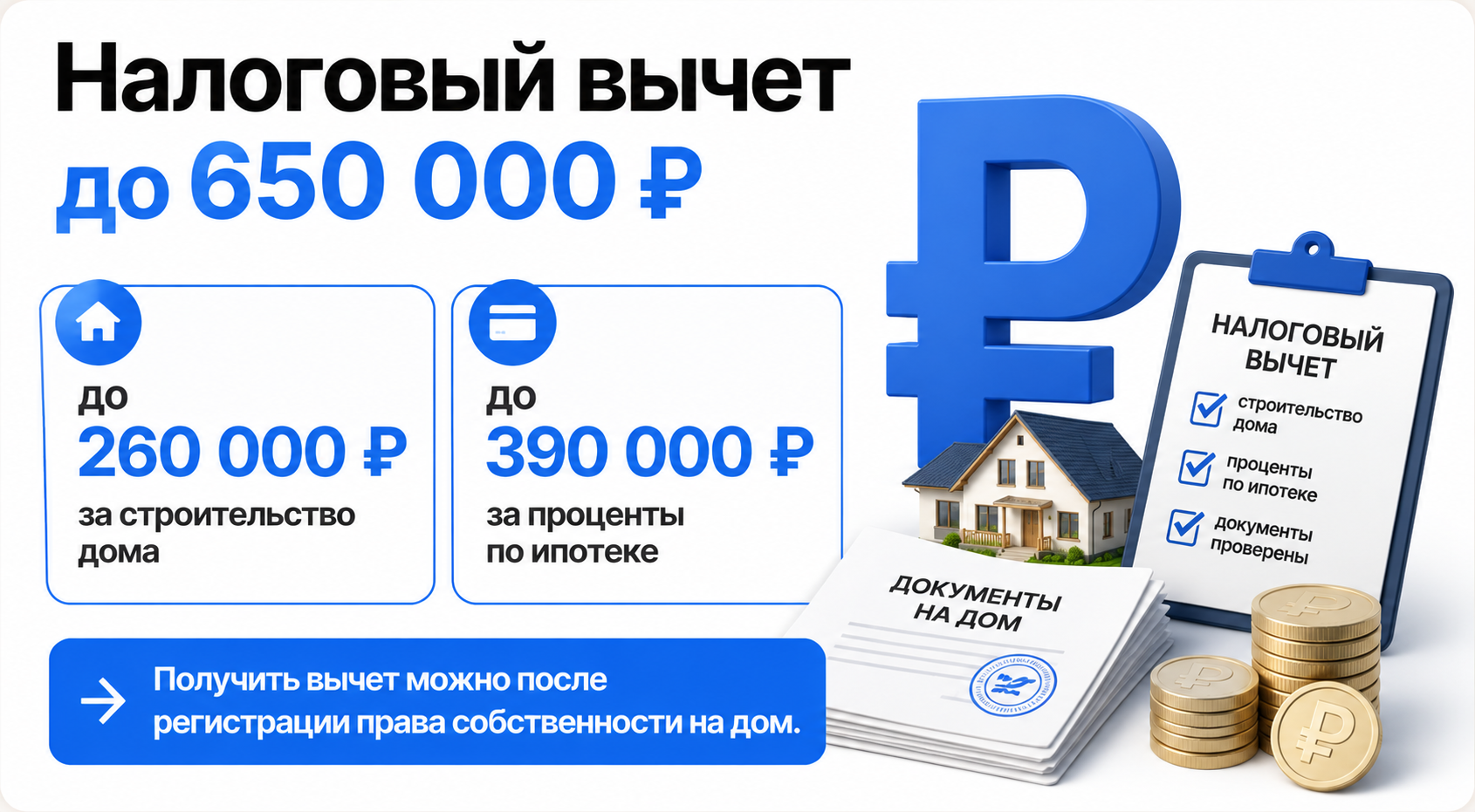 Ипотека на строительство дома