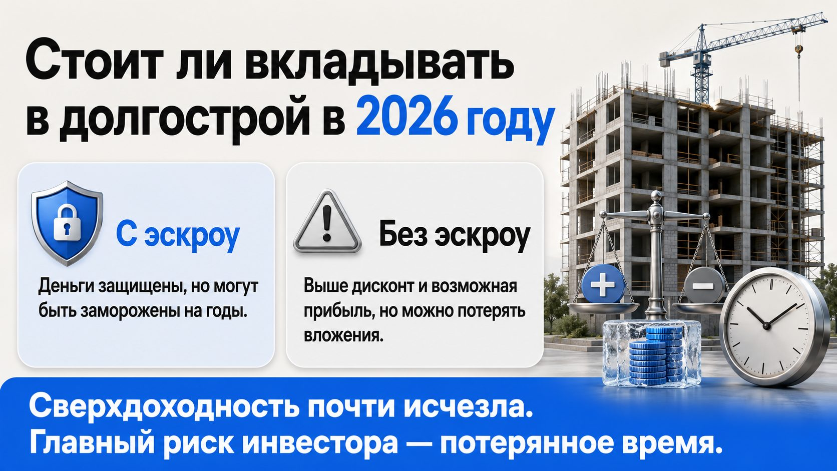 Стоит ли вкладывать в долгострой