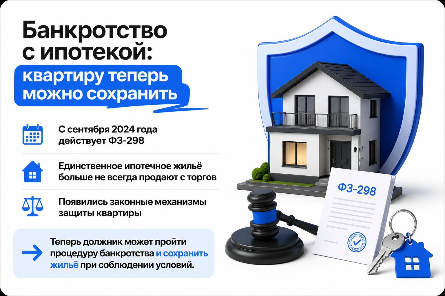 Банкротство с ипотекой