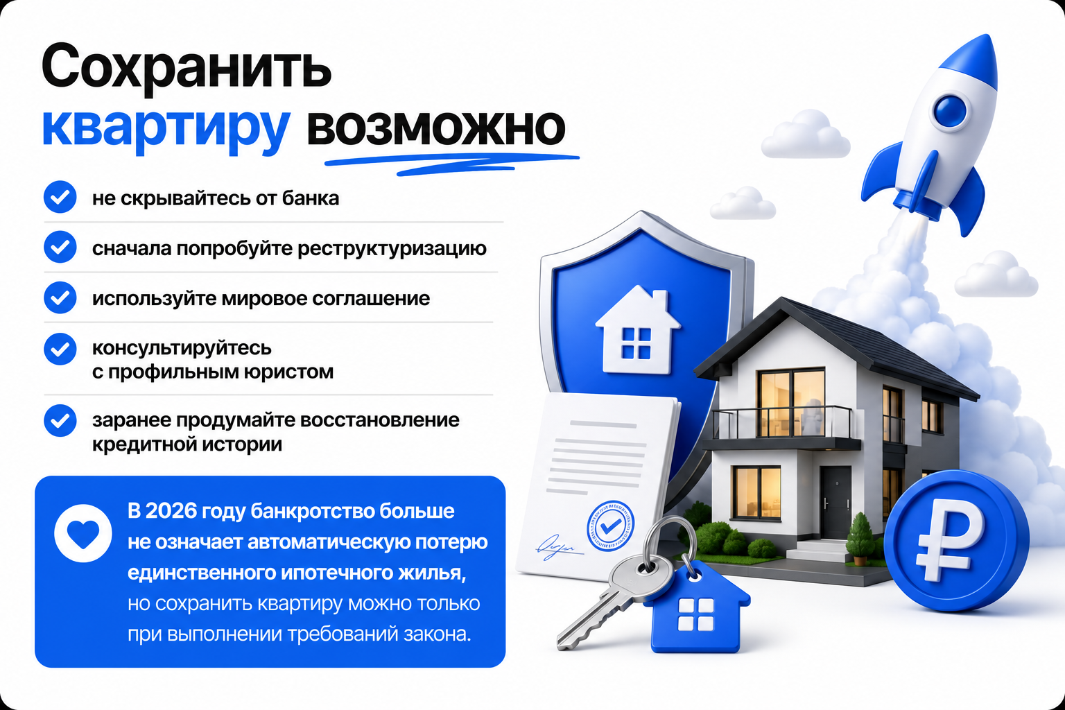 Банкротство с ипотекой