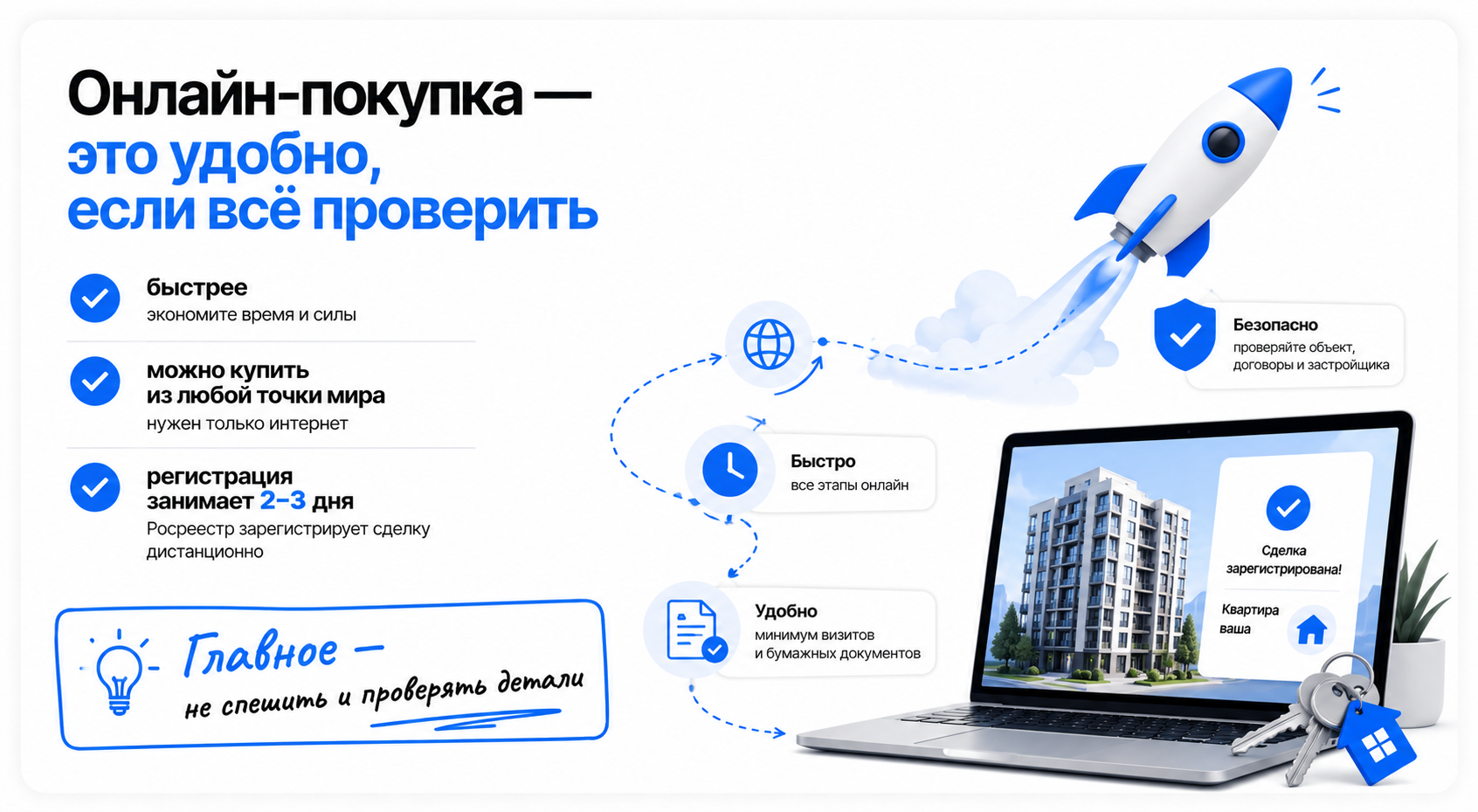 как купить квартиру удаленно