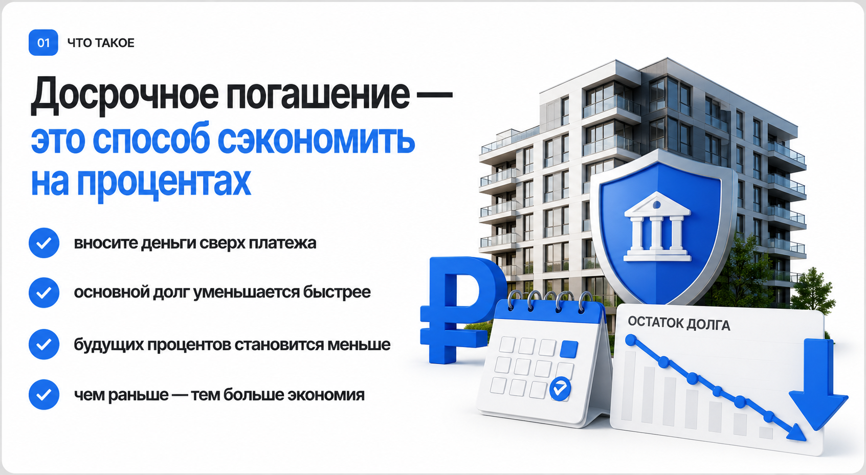 Досрочное погашение ипотеки
