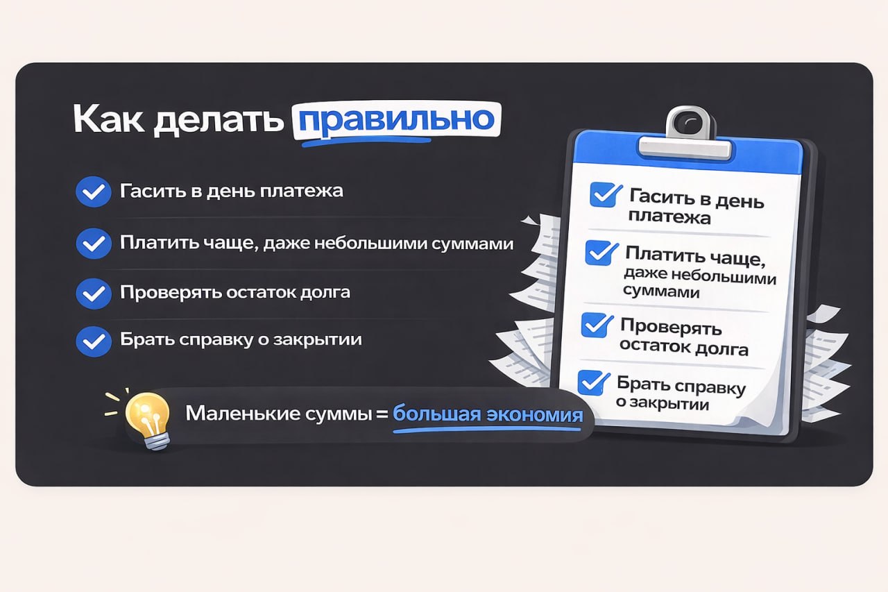 Как правильно досрочно погасить ипотеку