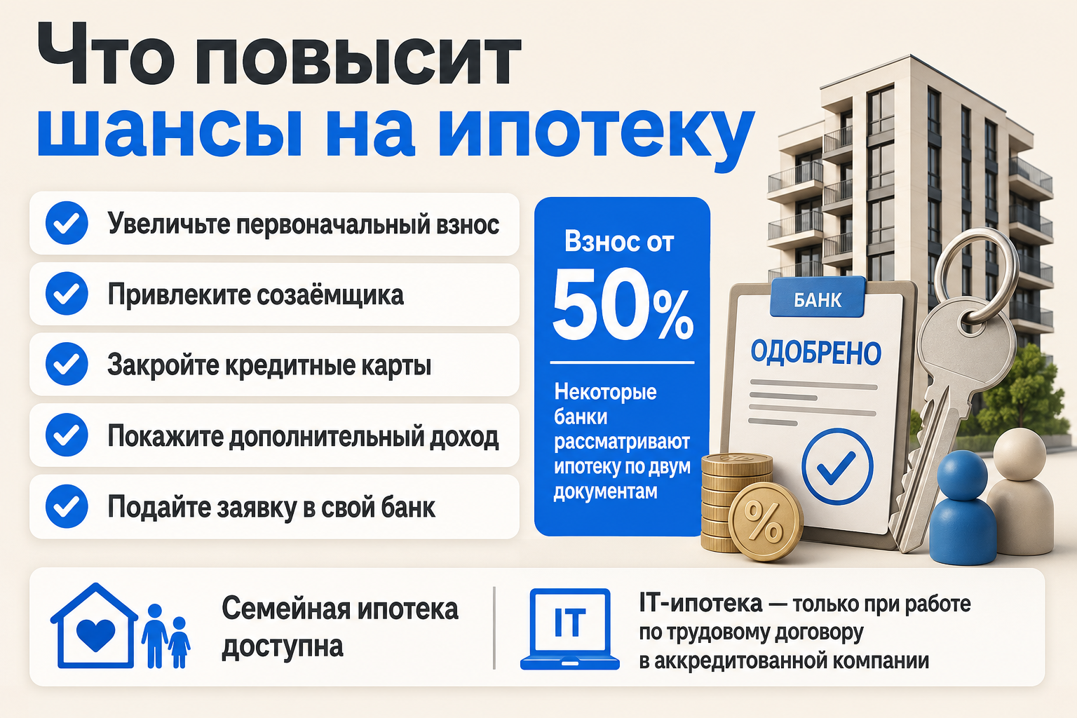 ипотека самозанятым