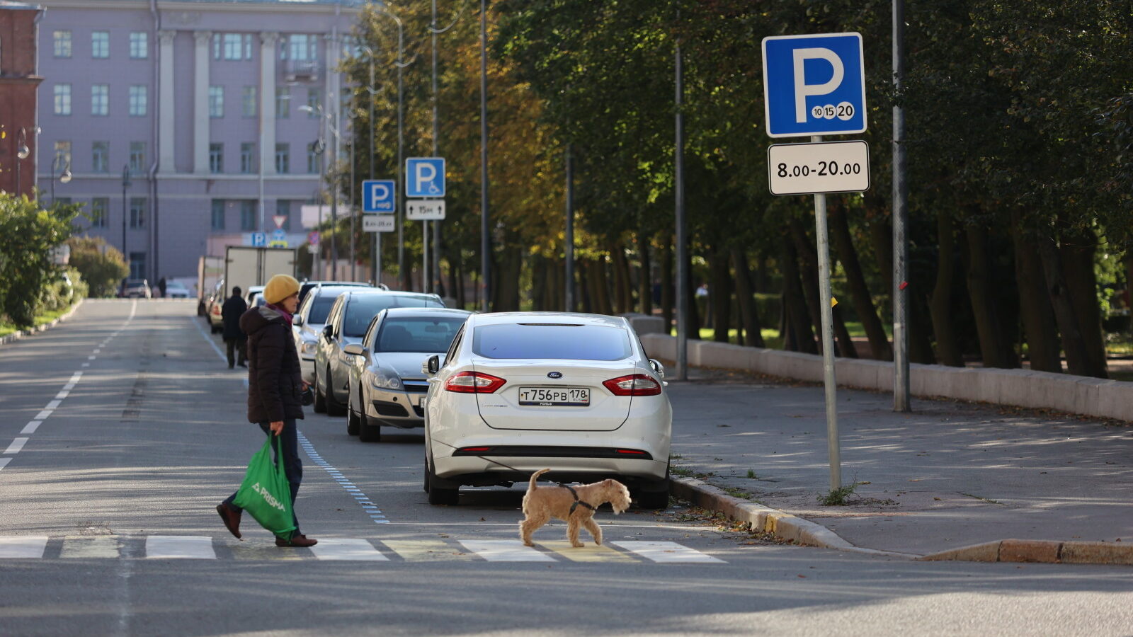 Платные парковки Санкт-Петербурга