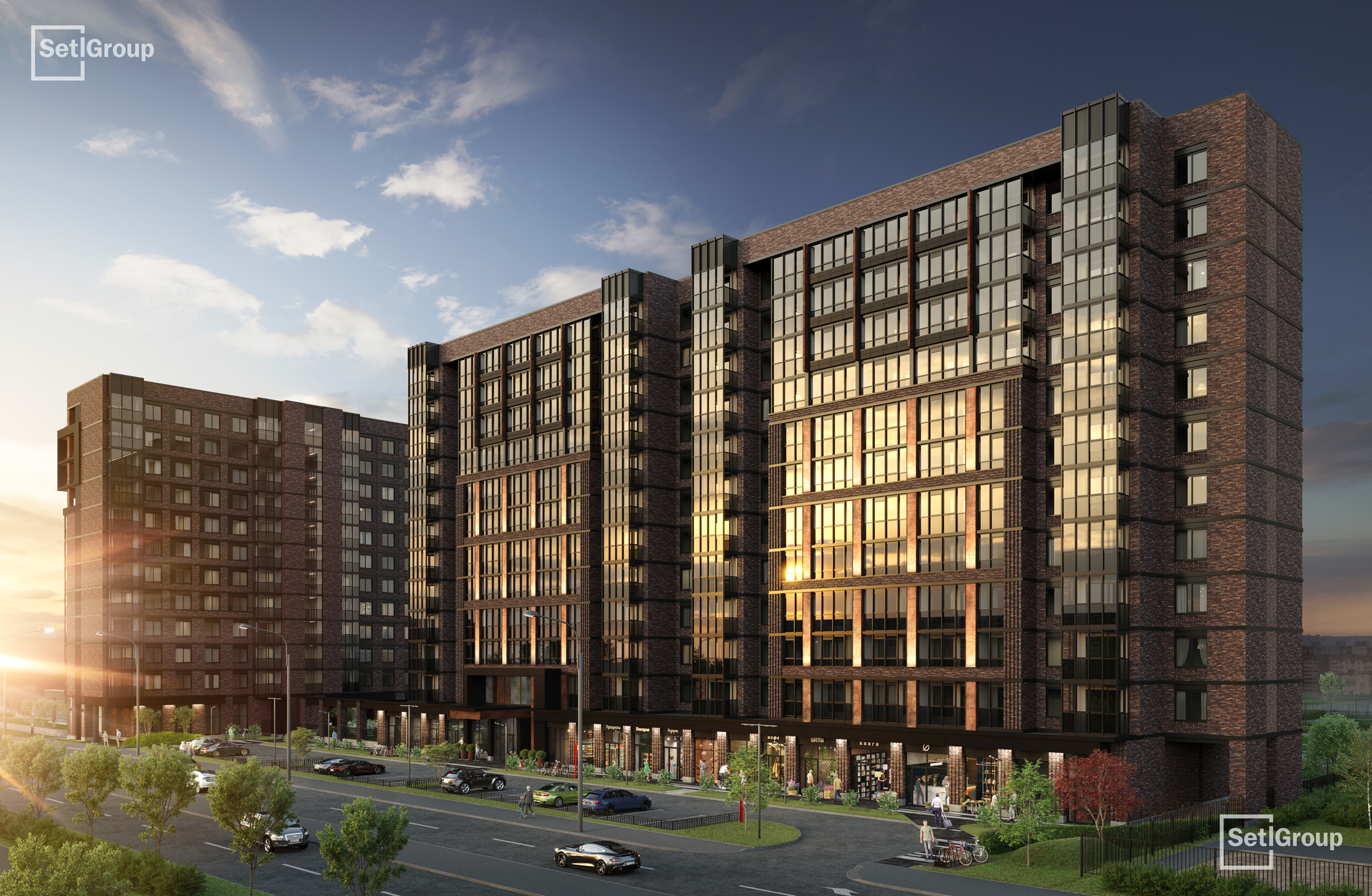 ЖК «Setl Лофт» — приватный комплекс от SetlGroup в Московском районе Санкт-Петербурга