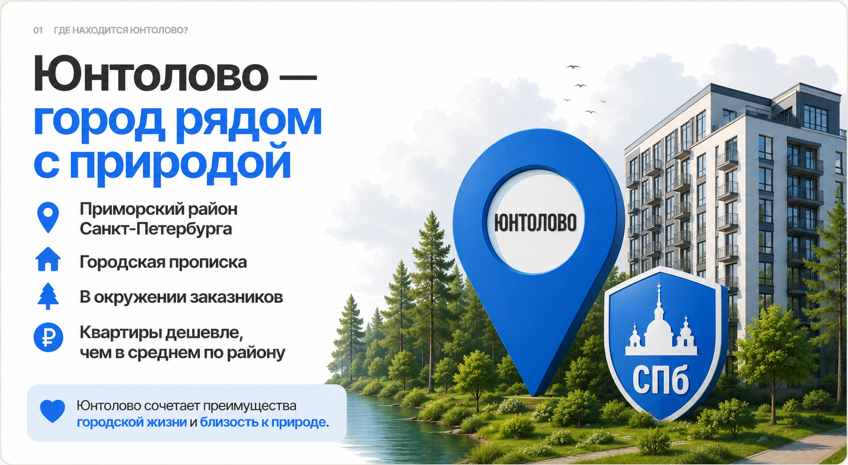 Всё о районе Юнтолово