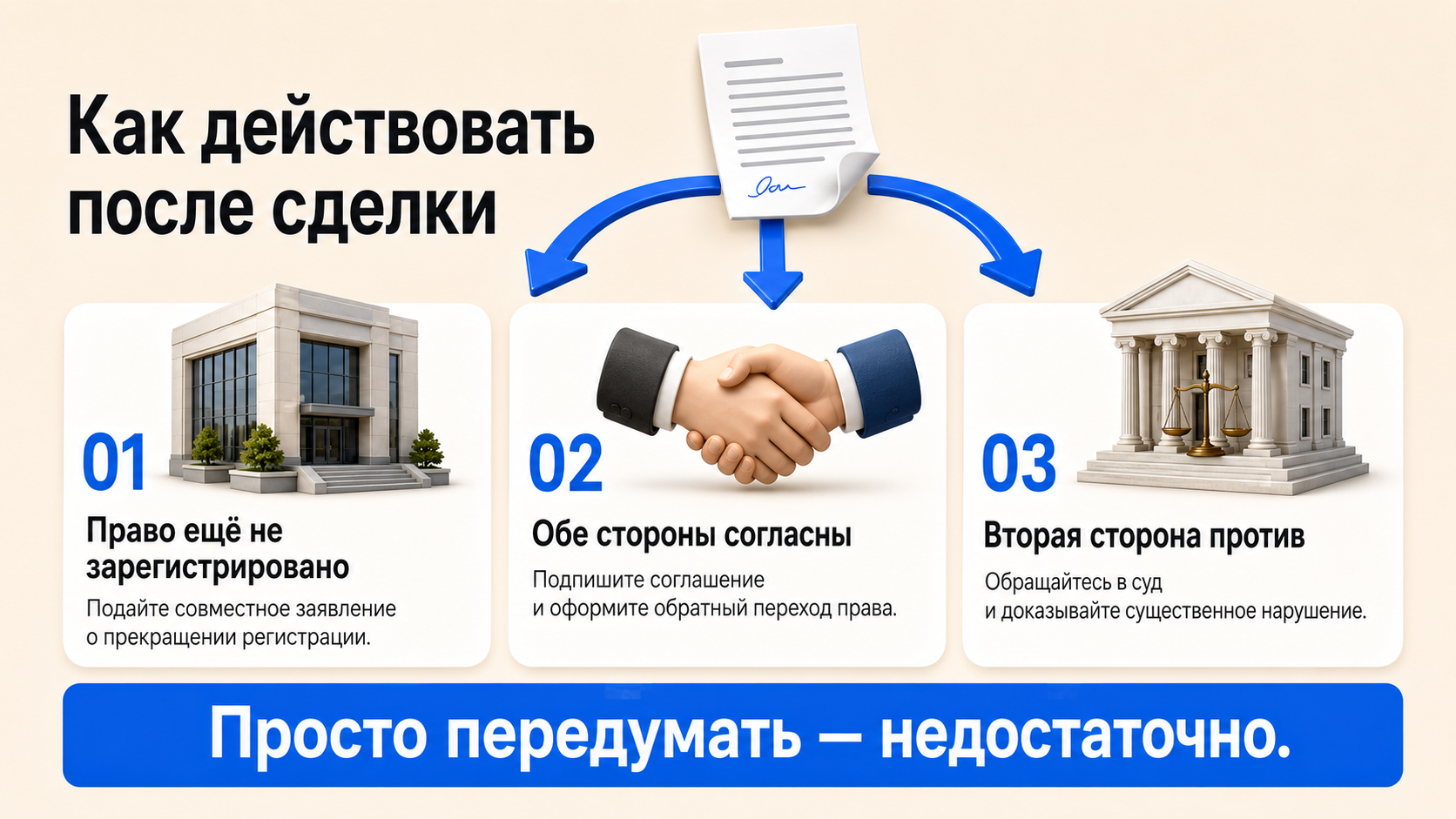 Расторжение договора купли-продажи квартиры