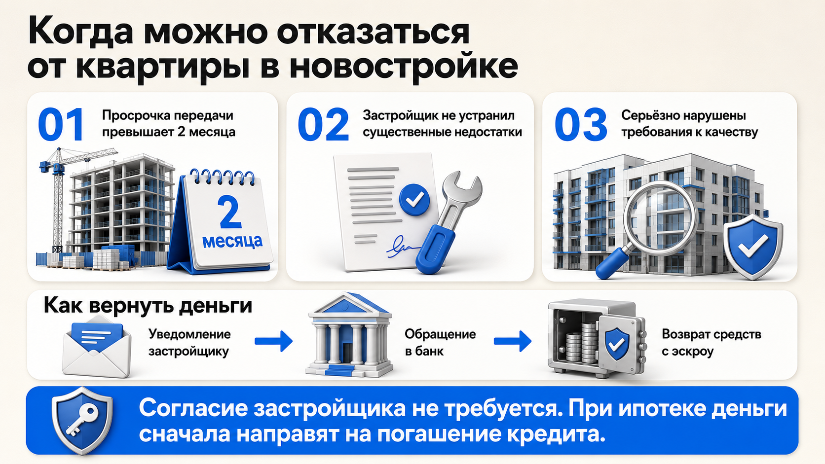 Расторжение договора купли-продажи квартиры