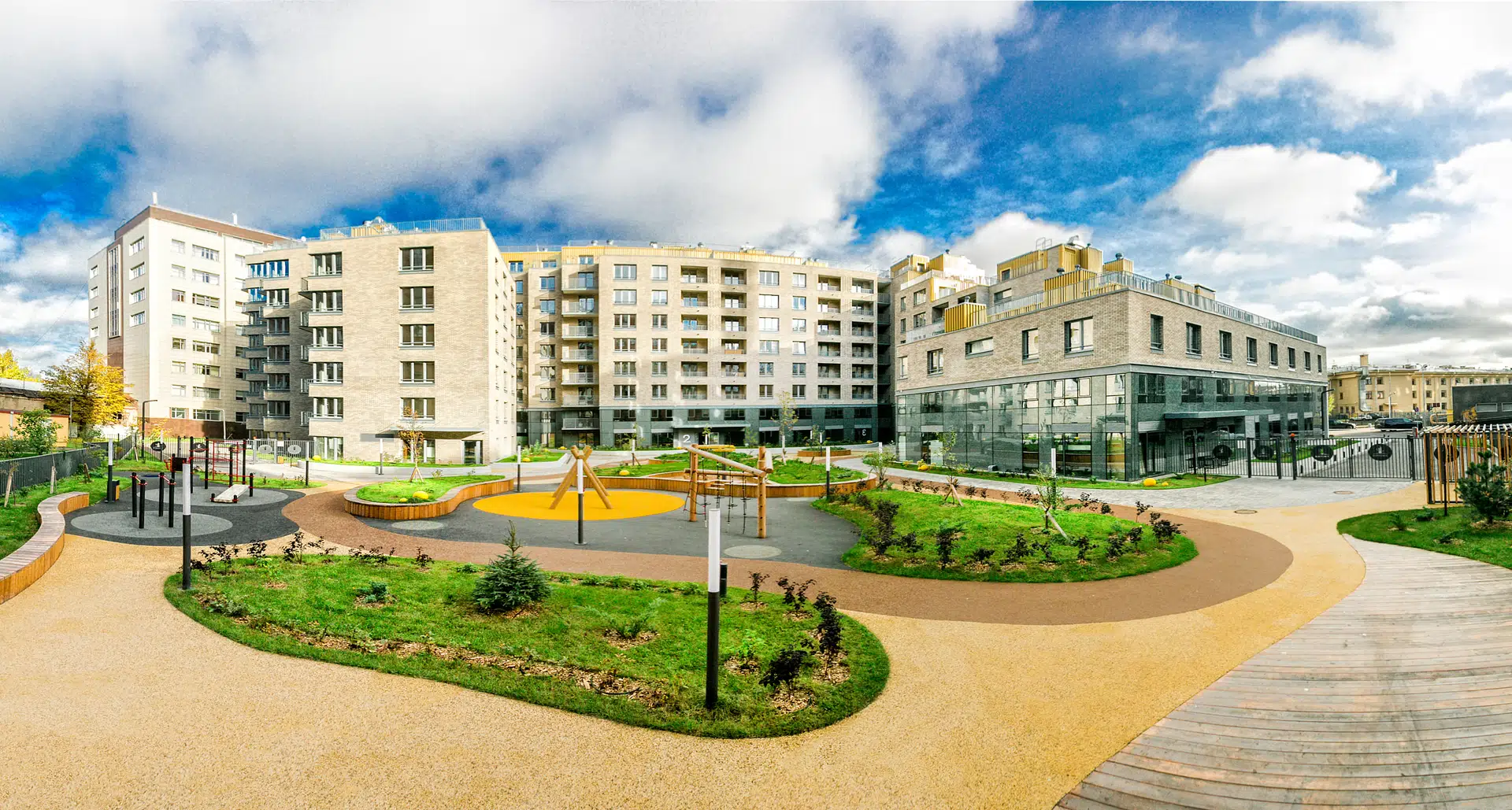 ЖК Upoint — дом бизнес-класса на Пискарёвском проспекте в Красногвардейском районе Санкт-Петербурга