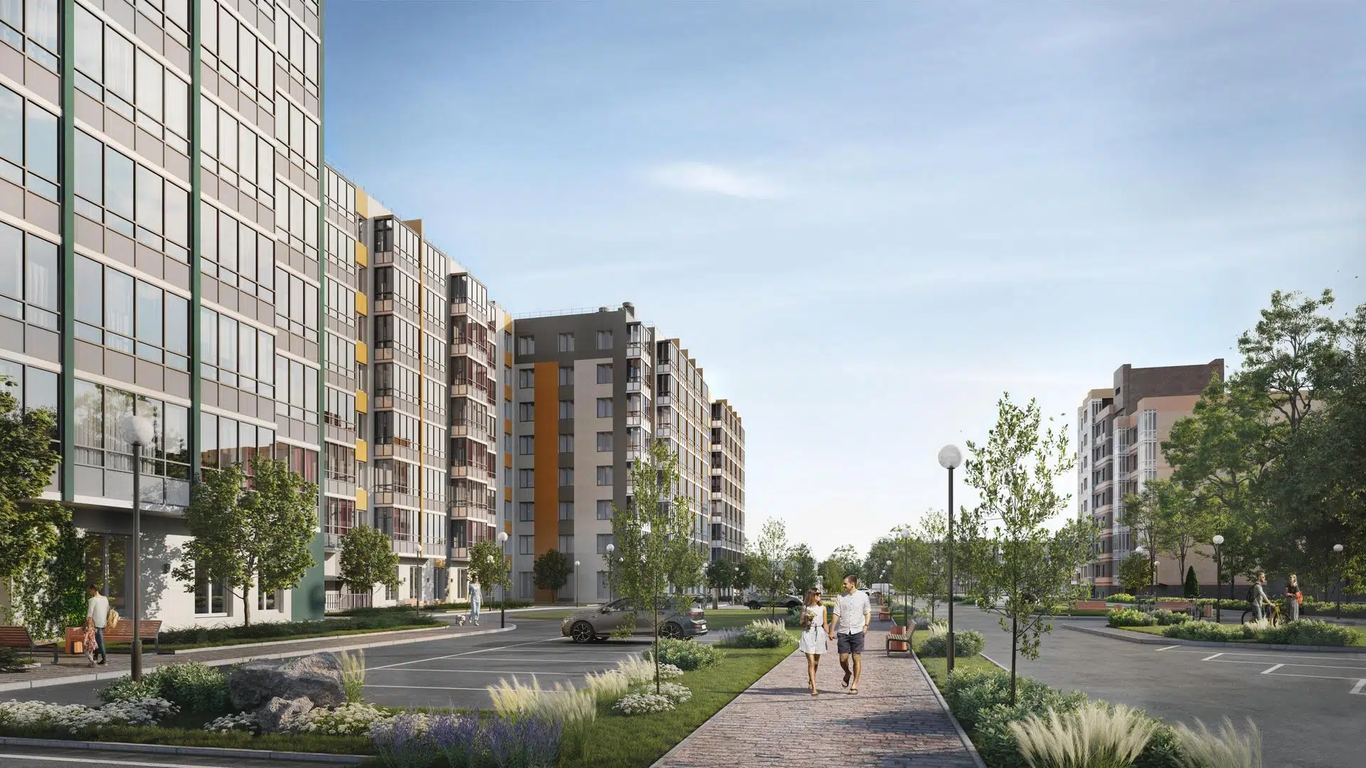 ЖК «Астрид» в Колпино: комфортный квартал рядом с парком и Ижорой