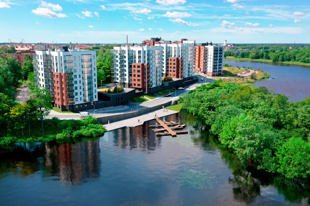 ЖК «Малая Финляндия» в Выборге — современный квартал на берегу залива