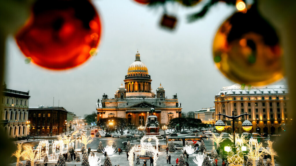 Питер новый год