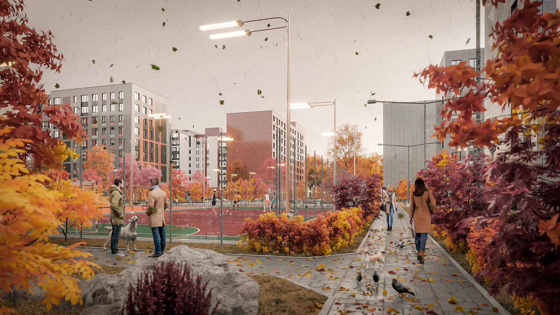 ЖК «Квартал Заречье» в Колпино — город у реки с природой во дворе