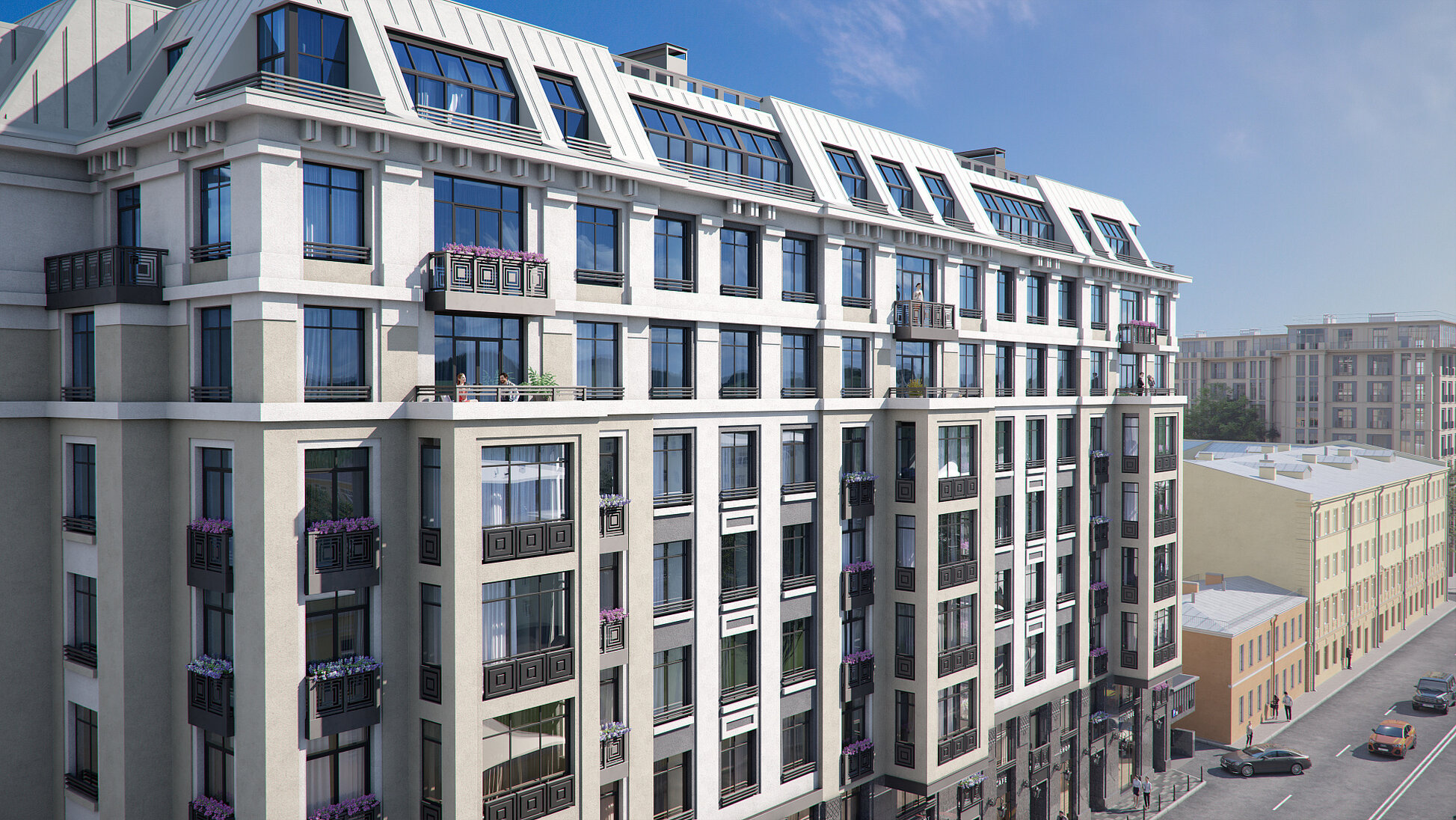 ЖК Bakunina 33 — клубный дом бизнес-класса в историческом центре Санкт-Петербурга