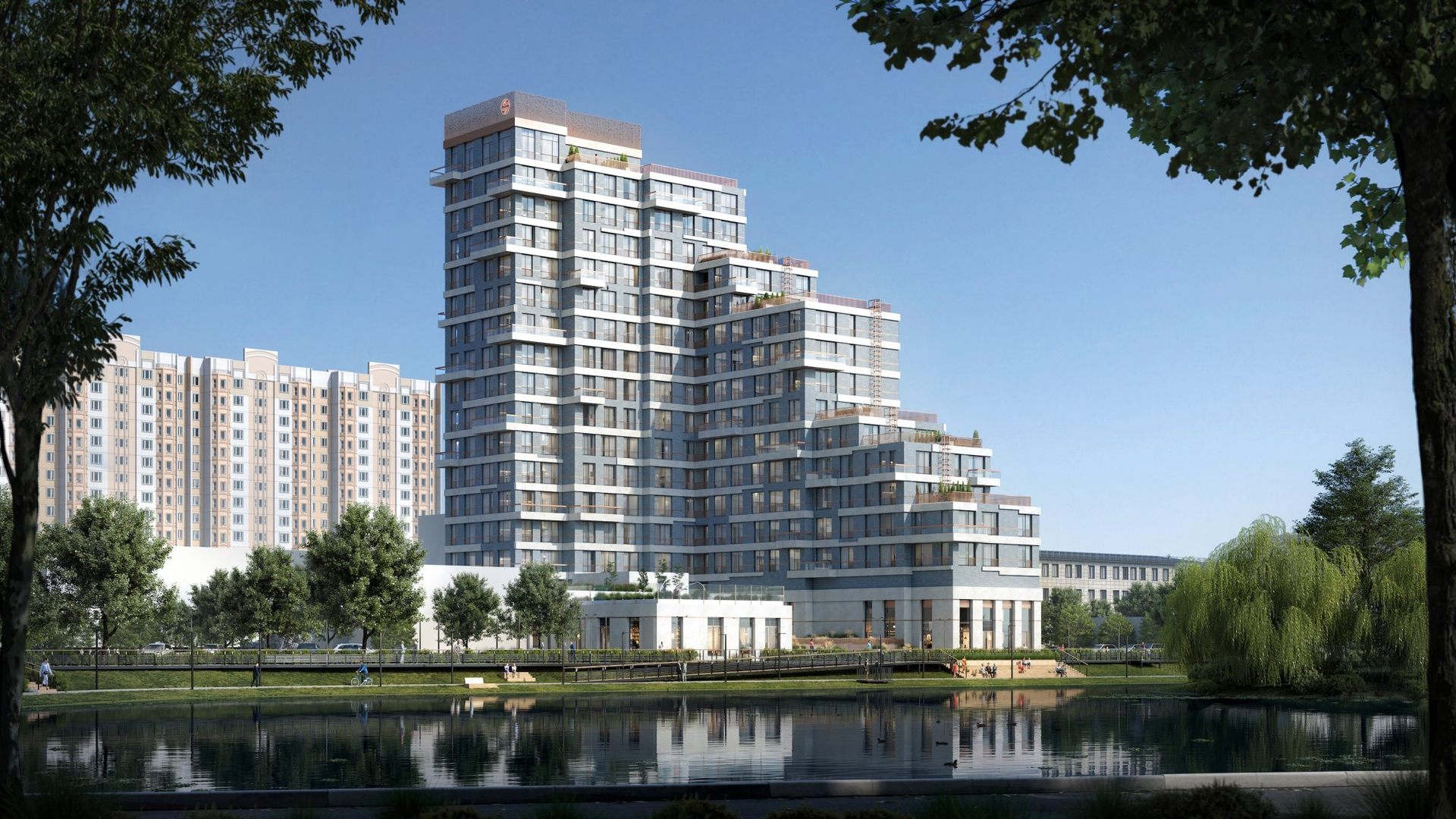 ЖК The Lake — элитный клубный дом у воды в Москве