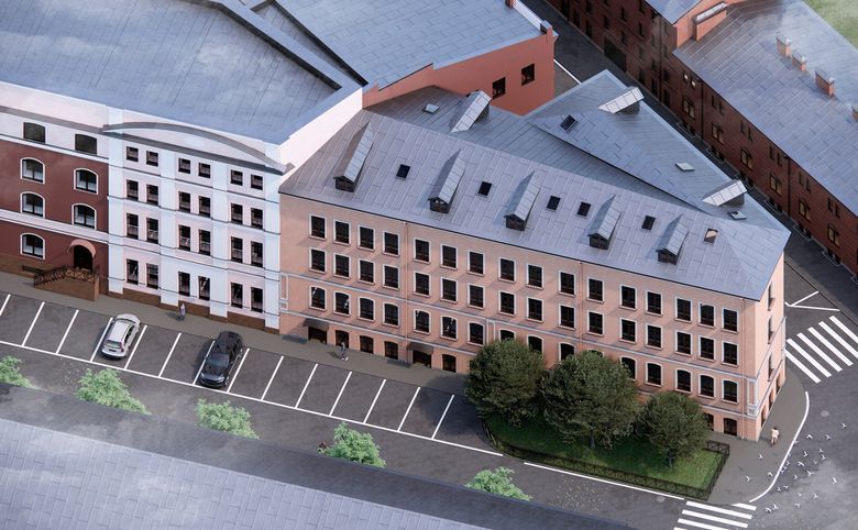 ЖК «Печатника Григорьева 16/3» — исторический дом после реновации в центре Санкт-Петербурга