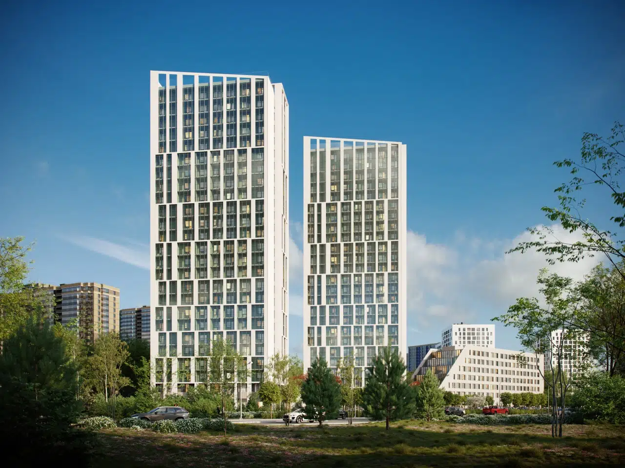 ЖК «Старлайт» в Санкт-Петербурге — комфорт-класс у Охты от «Лидер Групп»