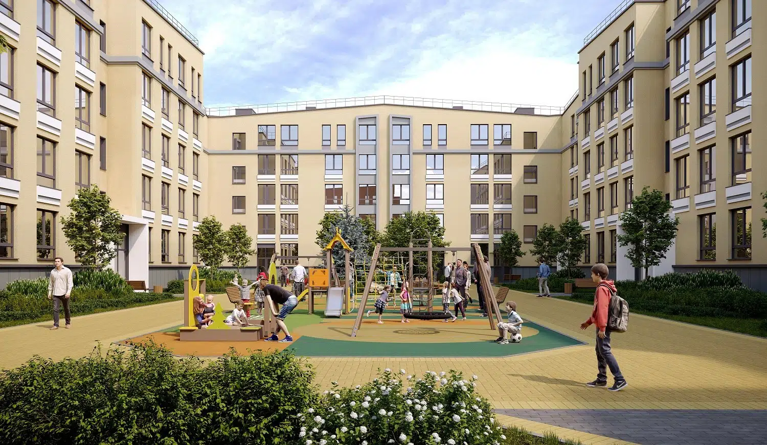 ЖК «ЮгТаун. Олимпийские кварталы» – современный квартал в Шушарах