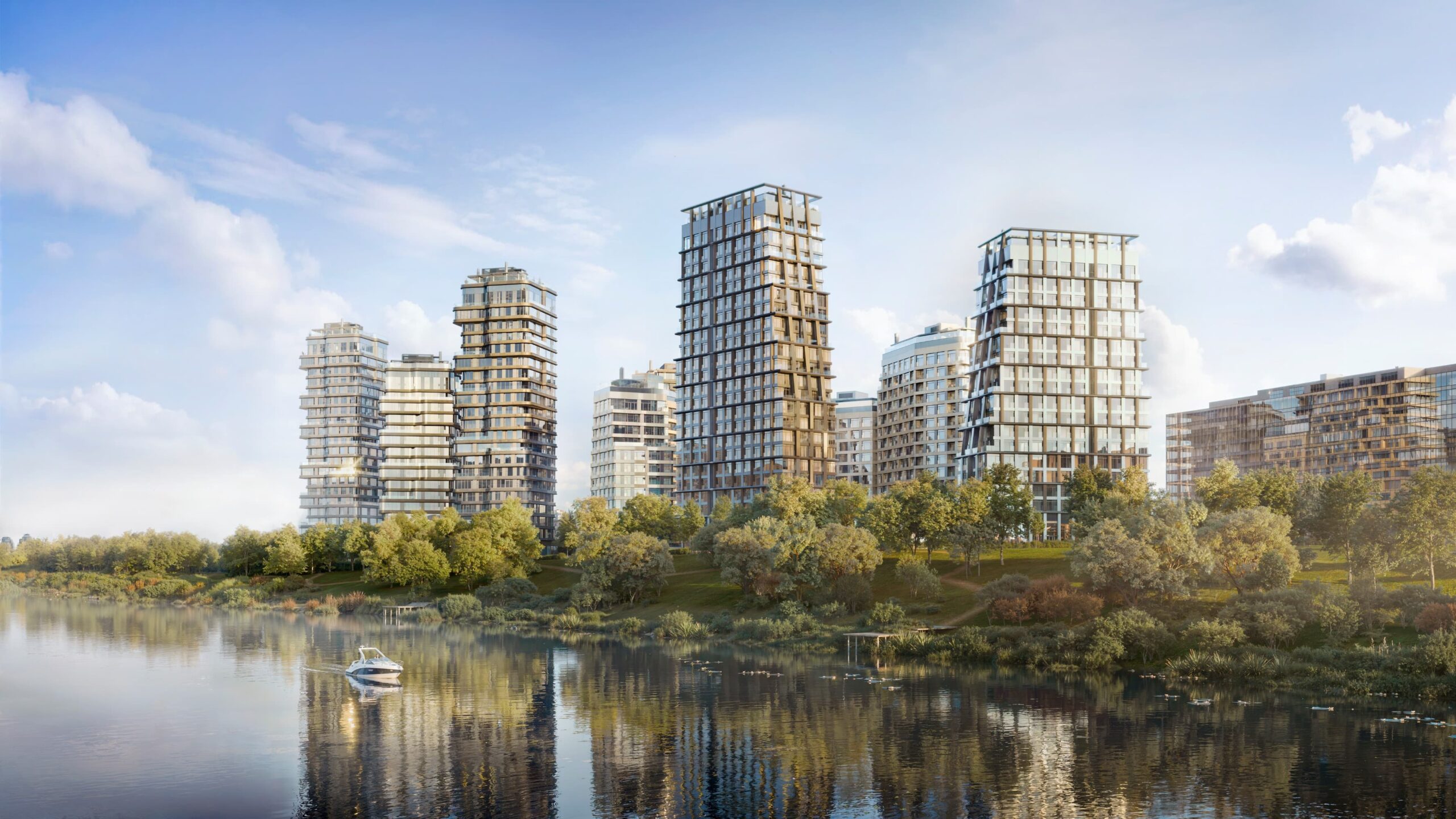 ЖК «Остров» — курортный формат жизни в Москве