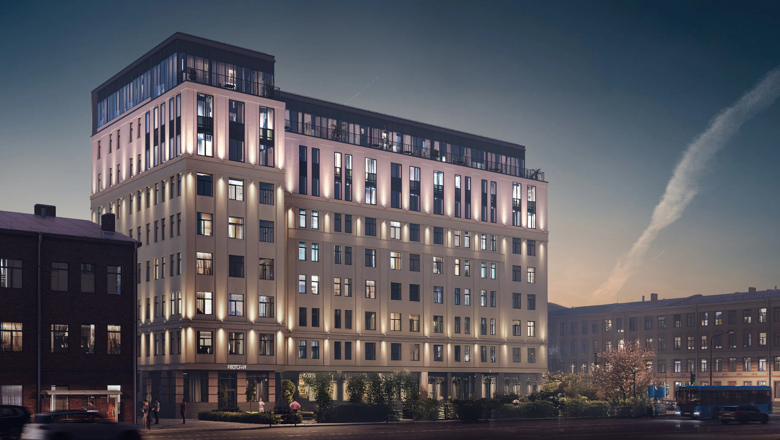 Апарт-отель GLER на Васильевском острове — клубные апартаменты