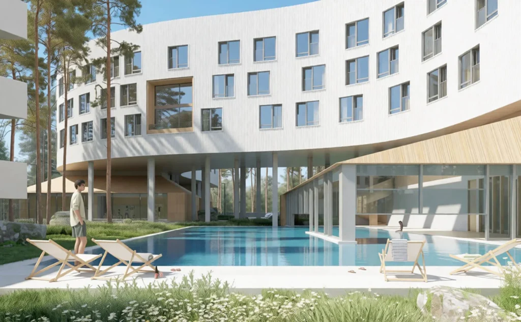 ЖК «МЕСТО Рощино» — инвест-курорт 4* в Ленинградской области