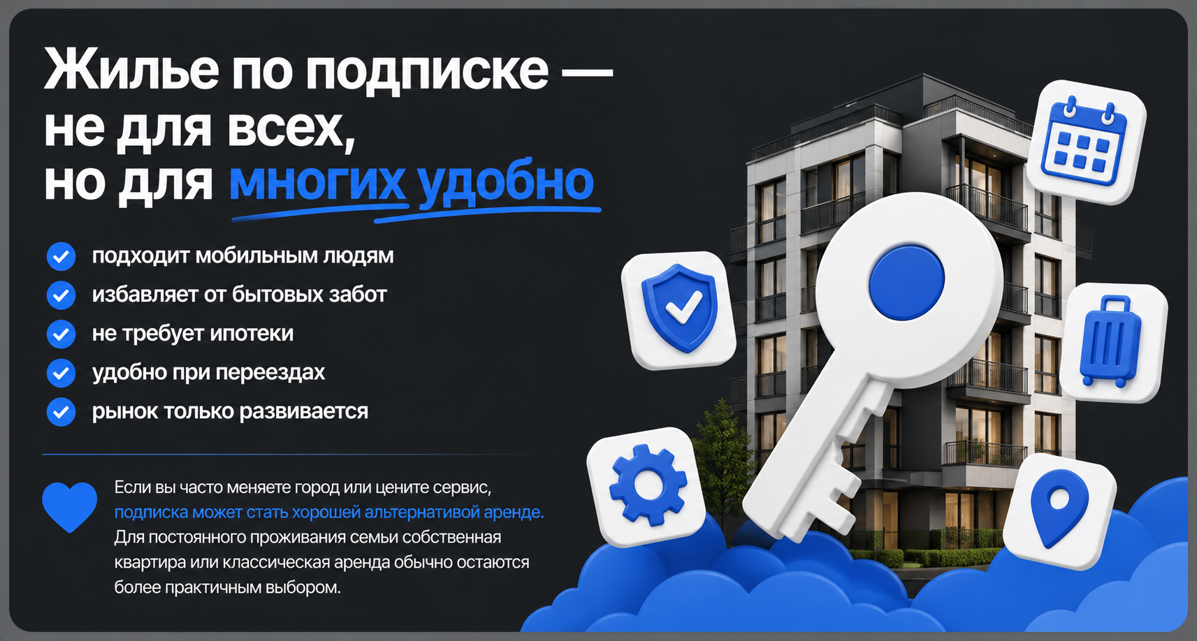 Что такое квартира по подписке