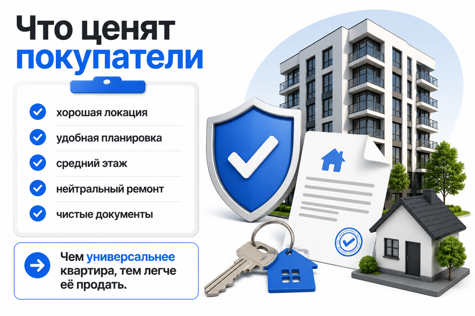 Как выбрать ликвидную квартиру